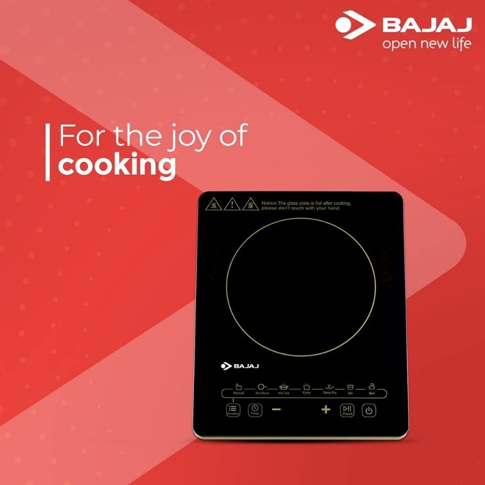 Buy latest Bajaj Magnifique 2000W Induction Cooktop